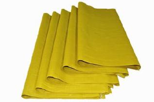 黄色编织袋加厚粮食袋60*110全新饲料袋厚款板栗粮食打包袋編織袋示例图11