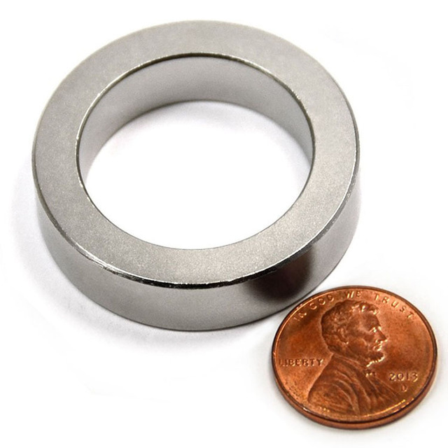磁环 钕铁硼强磁N48圆形强力打孔吸铁石 强力带直孔沉孔圆环强磁