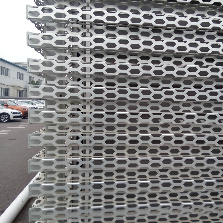 铝板冲孔板 装饰冲孔网 汽车4S店装饰网板 铝单片网板示例图6