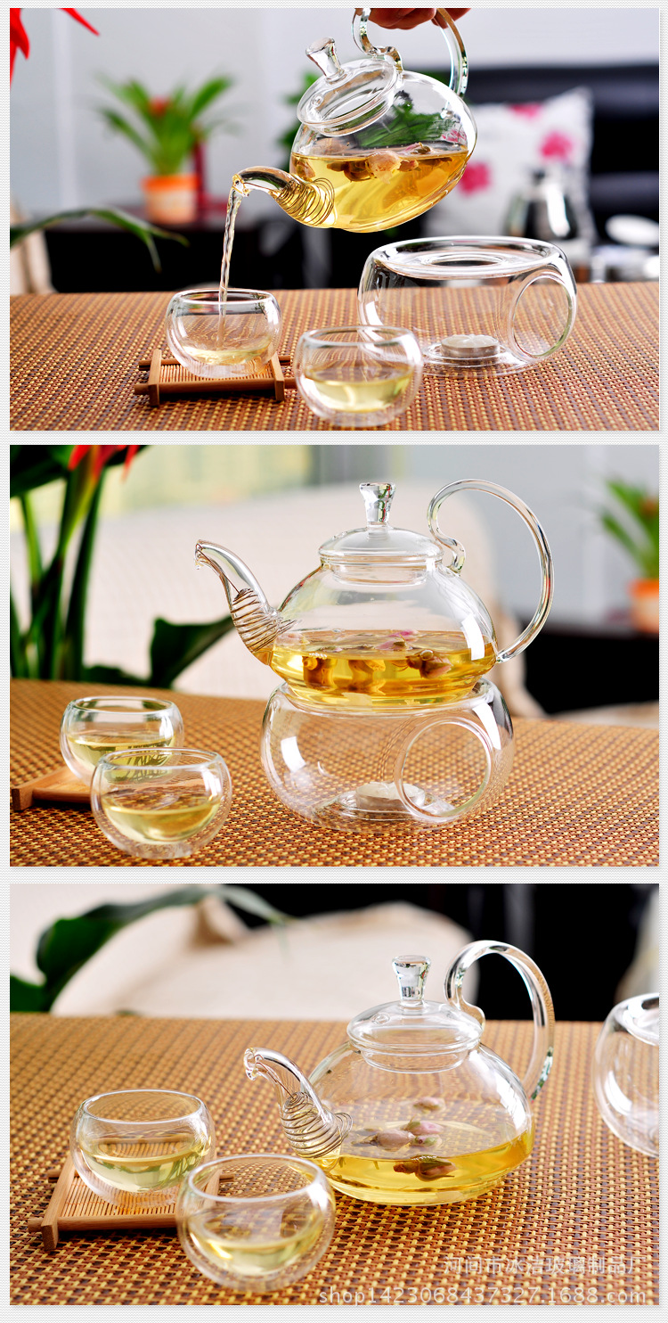 加工定做双层玻璃真空品茶杯双层防烫耐热玻璃小品茗杯花茶杯示例图12