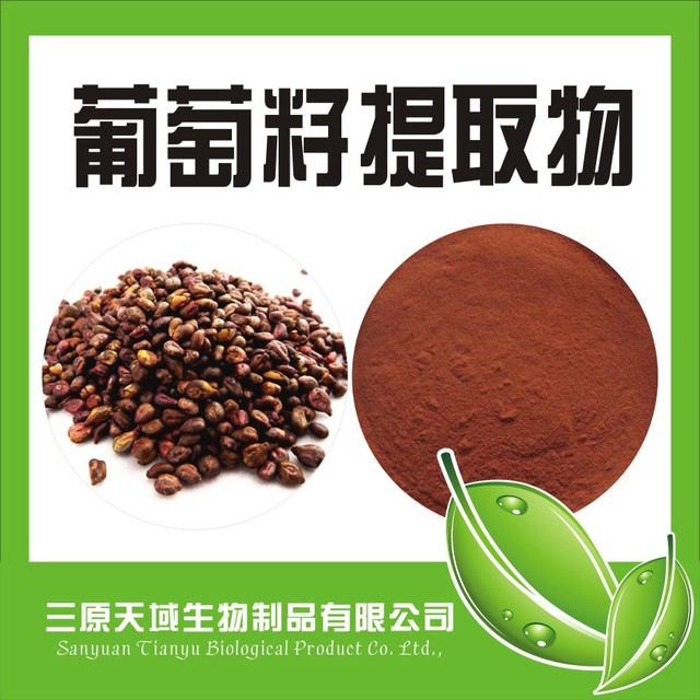 葡萄籽提取物 原花青素95%陕西新天域生物  厂家直销图片