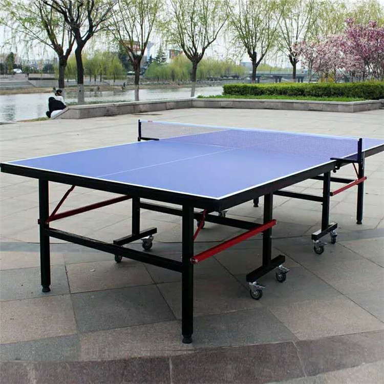 乒乓球台标准尺寸 国准球台E-205乒乓球台尺寸可定制 奥博