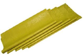 黄色编织袋加厚粮食袋60*110全新饲料袋厚款板栗粮食打包袋編織袋示例图3