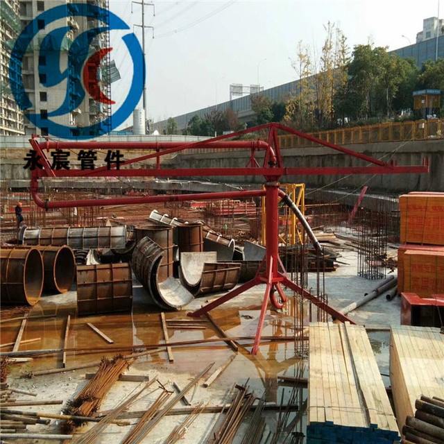 广东佛山厂家生产  15米手动布料机  圆筒式布料机  混凝土布料机现货供应生产