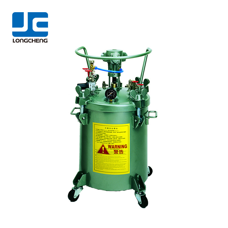 龙呈压力桶10~80L 输送油漆 胶水 脱膜剂喷涂碳钢气动搅拌压力桶