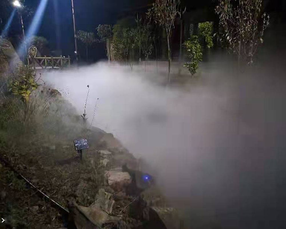 环保围挡喷淋喷雾干燥器人造雾设备价格优惠