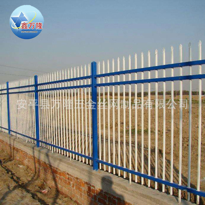 铁艺锌钢护栏围墙栏杆 防锈围墙锌钢铁艺护栏 锌钢护栏示例图12