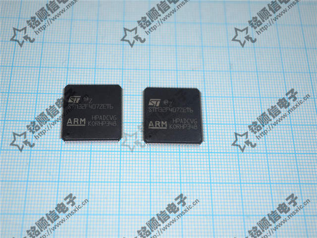 STM32F407ZET6原装ARM微控制芯片LQFP144深圳现货供应单片机