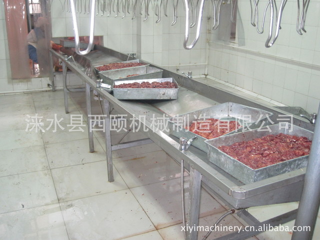 西颐机械供应 屠宰设备流水线 内脏滑槽 红白内脏盘 屠宰配件 XHC-2图片