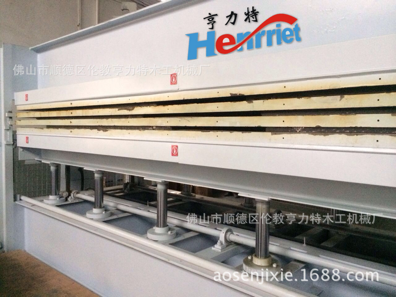 亨力特机械厂家三层4.5米铝蜂窝板热压机 4.5米液压80吨-120吨