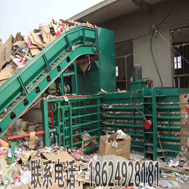 环保设备 郑州博之鑫 废纸箱 塑料瓶打包机供应商 质量保障示例图8