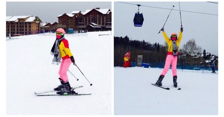 新款滑雪镜 双层防雾滑雪镜 防紫外线滑雪镜 男女登山护目滑雪镜示例图3