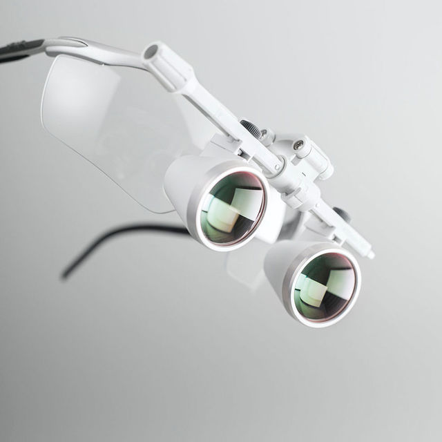 HEINE手术放大镜，德国HEINE，手术头灯HR2.5X眼镜式420MM工作距离，德国海涅放大镜头灯