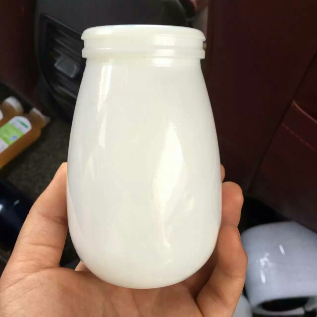 乳白酸奶瓶 老北京酸奶 布丁瓶 瓷瓶酸奶厂家 200ml 白瓷瓶示例图1