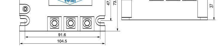 柳晶 JGX-3D3840 SSR-3 40DA 电炉加热恒温系统用 三相固态继电器示例图13