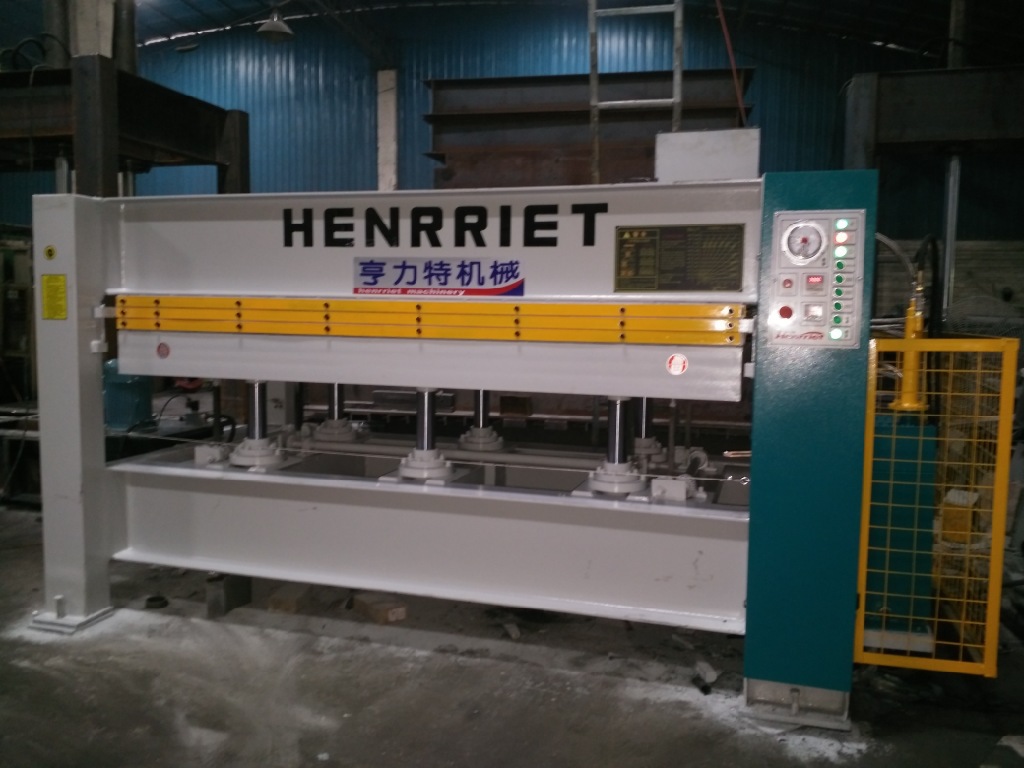 亨力特机械厂家专业生产三层六米铝合金幕墙板瓦楞板铝蜂窝热压机示例图9