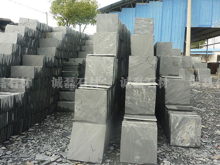 江西石材厂家定制青石板材 广场公园装铺路牙石台阶石生产制造示例图24