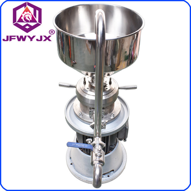 JFWYJX/骏丰伟业JML-100不锈钢立体式胶体磨 5.5KW胶体磨机 辣椒酱胶体磨 磨浆机