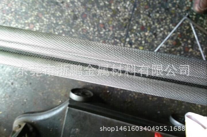 江苏303不锈钢网纹不锈钢棒厂家，不锈钢滚花网纹棒价格示例图3