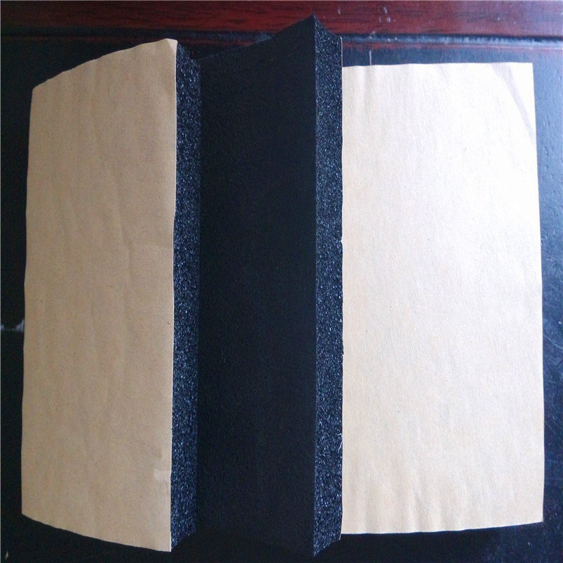 批发5*5方格压花铝带背胶隔音棉吸音棉 工业保温保冷专用橡塑板示例图15