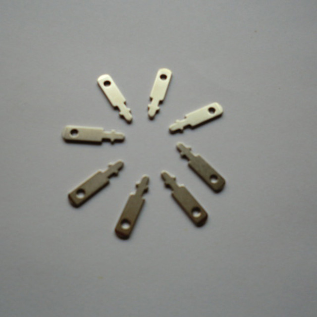 铜插脚 创之辉专业生产金属成型铜插片 物质价廉