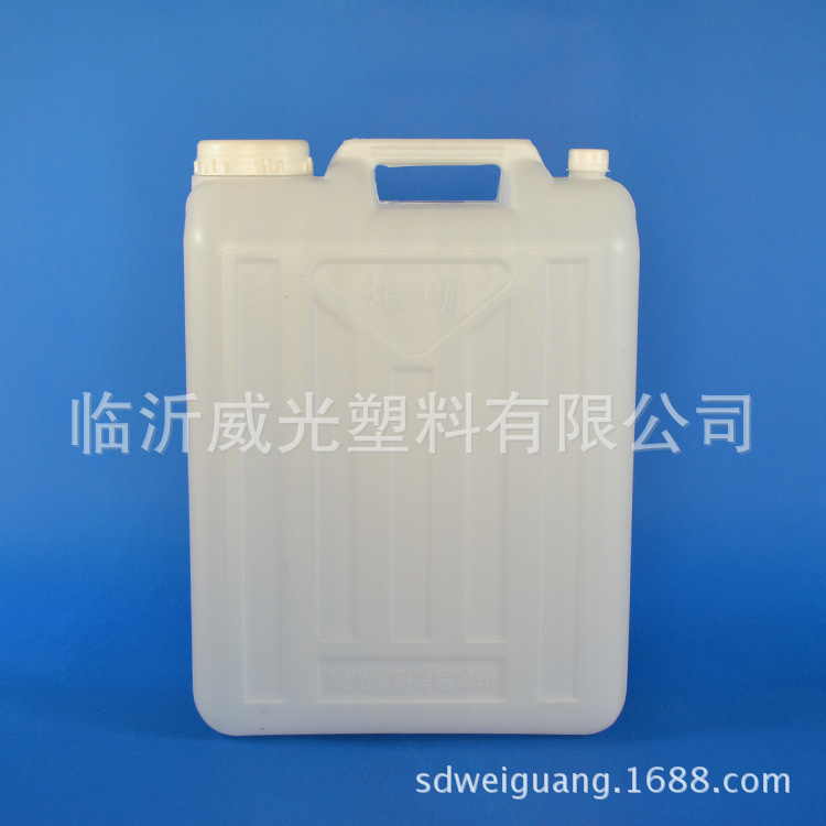 【厂家直销】威光25公斤白色民用塑料包装桶塑料桶WG25-11示例图3