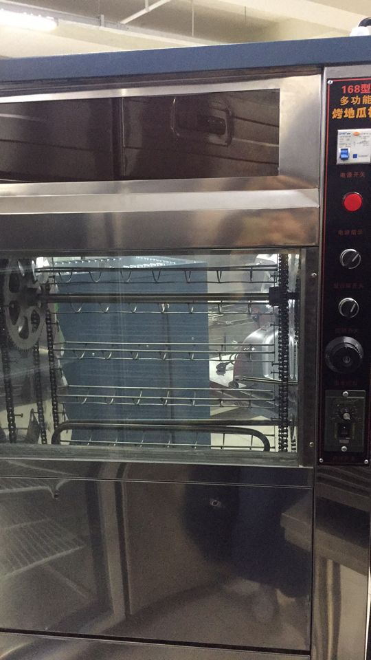 烤地瓜机 商用全自动烤地瓜炉 168烤地瓜机器 电烤红薯机 烤玉米箱LED图片