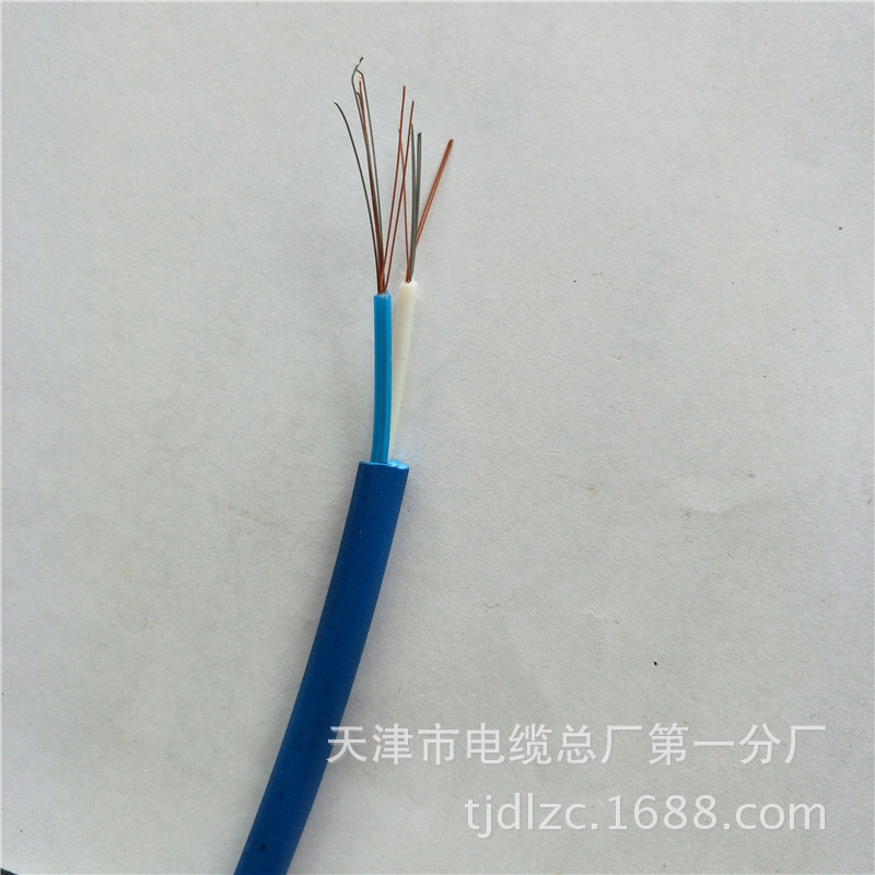 MHJYV 1*2*7/0.28爆破专用电缆 矿用通讯电缆钢丝加强示例图8