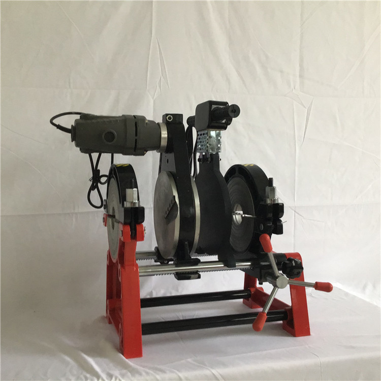 青岛螺杆160手动热熔机 PE对焊机 灌溉水管PE对焊机 创铭