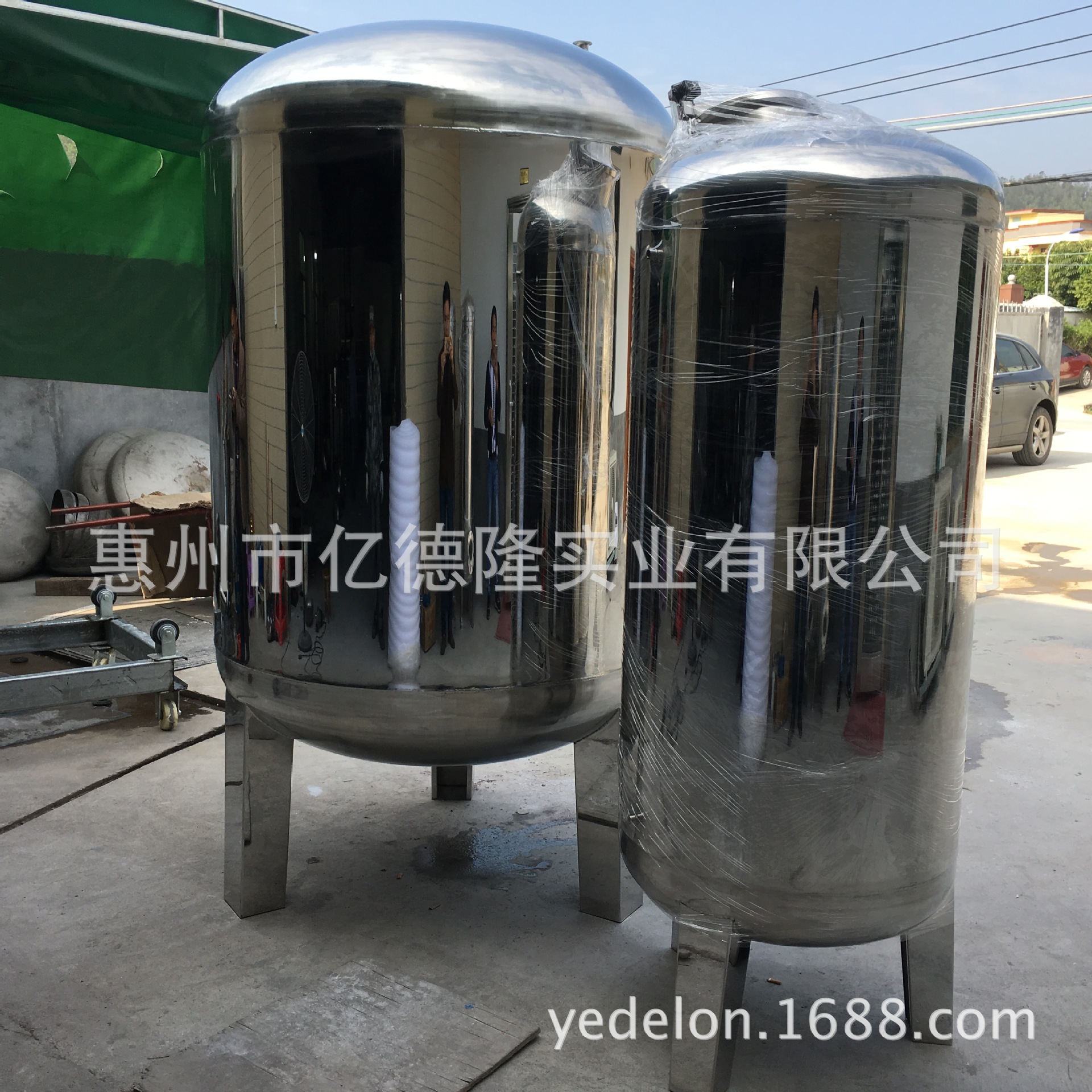 实地厂家贵阳1吨无菌纯水箱 贵州水箱厂家 卫生级别双镜面无菌水示例图5