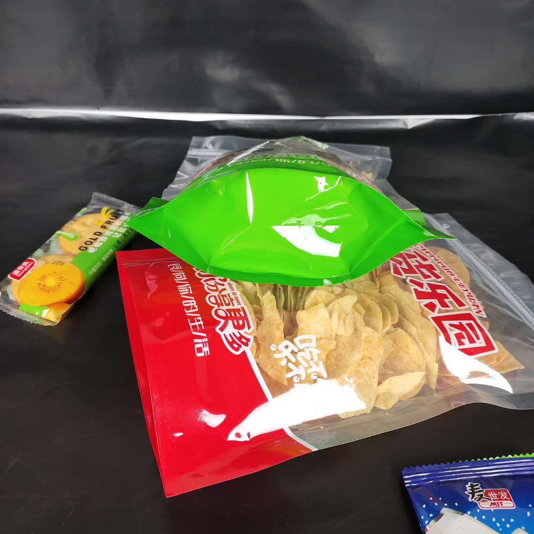 休闲食品 透明自立自封包装袋 瓜子   坚果等零食塑料袋厂家直销示例图4