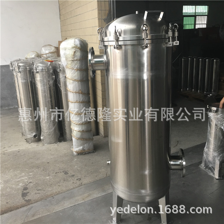 珠海空调循环水袋式过滤器 除颗粒杂质袋式过滤器斗门污水过滤器示例图14