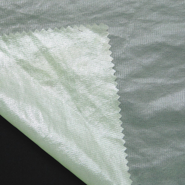 定型纱网布贴tpu防水膜 tpu防水布面料 拓源布料贴膜厂家图片