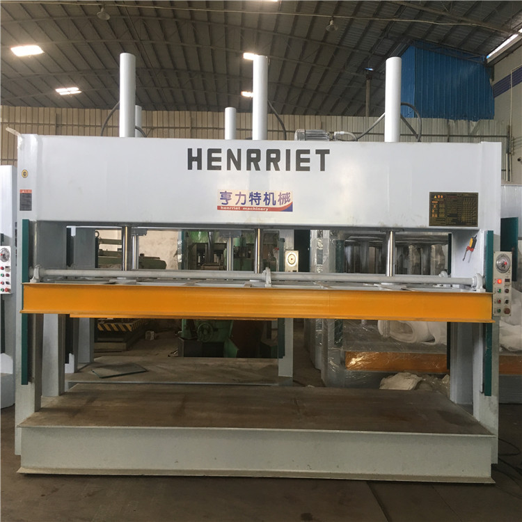 亨力特厂生产不锈钢门专用1.25米x3.5米冷压机HLT50吨铝门 木门  胶合板冷压机