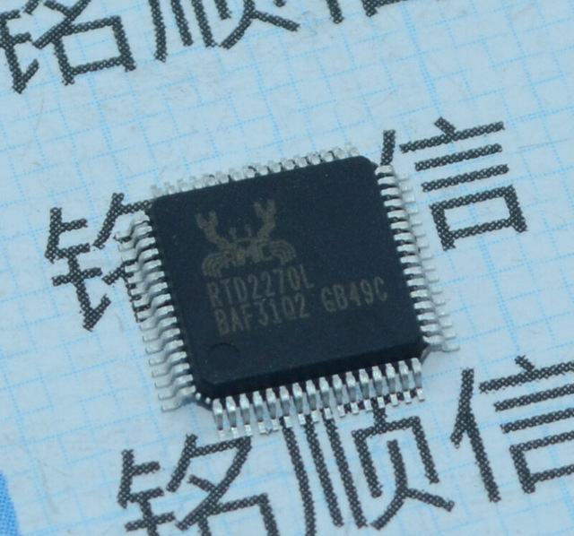 RTD2270CLW-CG 液晶显示器驱动芯片 QFP64 出售原装 深圳现货供应图片