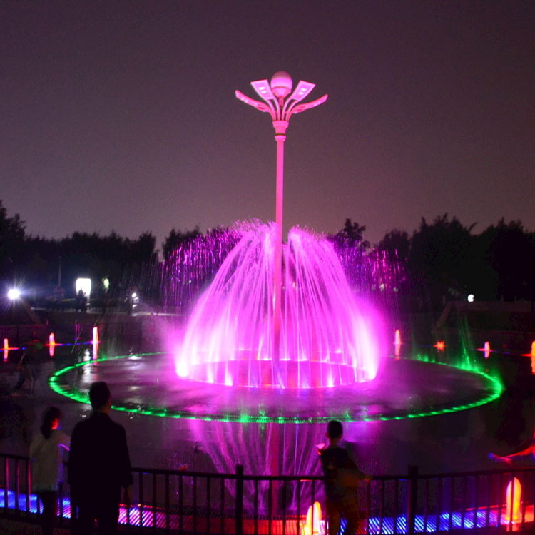 上海彩色音乐喷泉大型广场音乐喷泉厂家加工定制