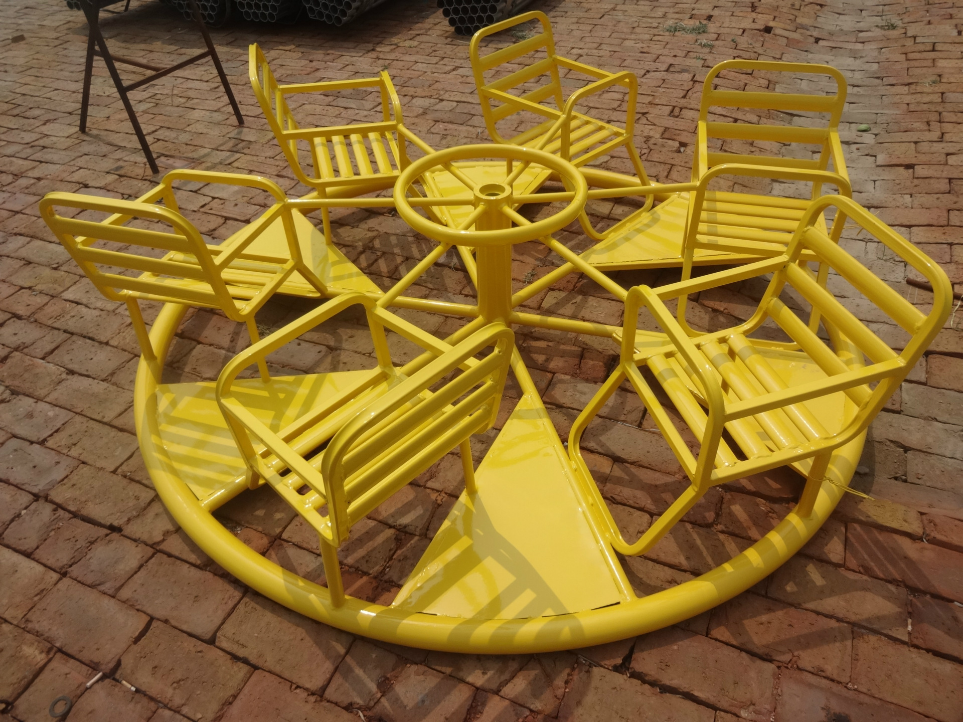 厂家直销运动器材儿童转椅幼儿园 小区公园儿童游乐玩耍转椅示例图1
