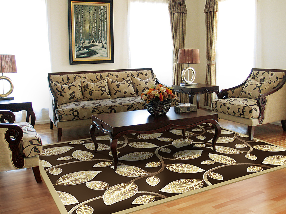 开利地毯 家用块毯 时尚现代简约风格 立体毯面 金银丝时尚地毯示例图12