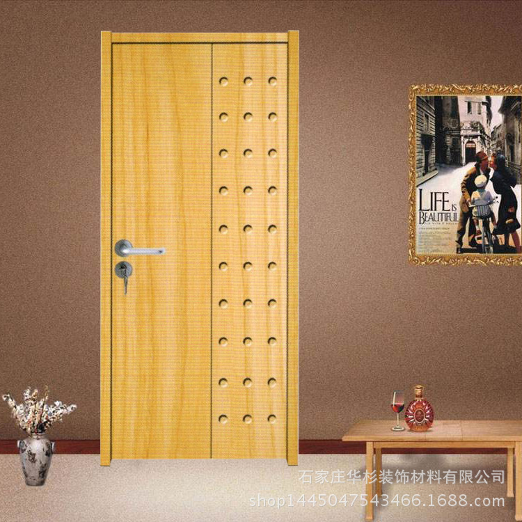 新款上市欧式实木复合免漆门专业定做室内卧室卫生间隔音免漆门示例图27