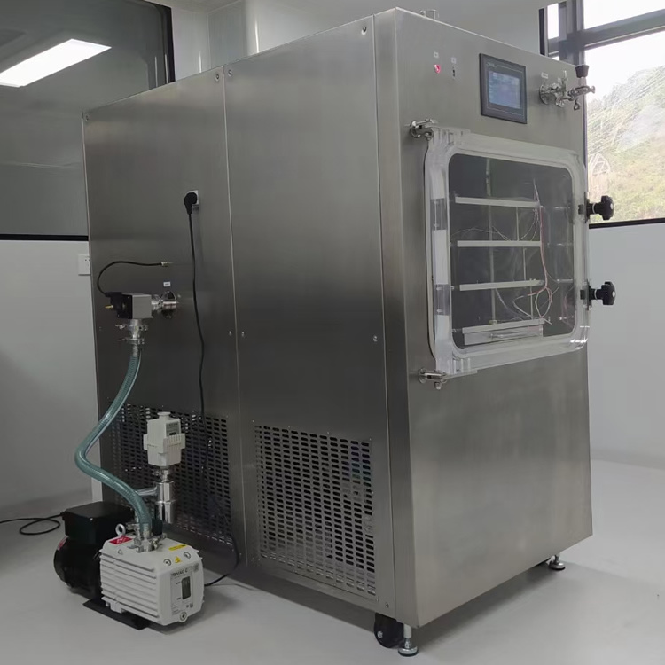 试剂冷冻干燥机价格 一平方冷冻干燥机 LGJ-100F压盖真空冻干机 信陵示例图2
