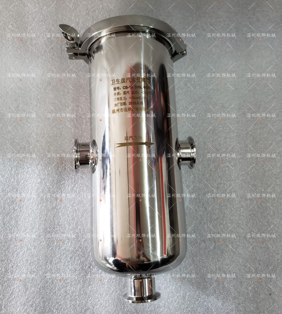 快装汽水分离器 316L不锈钢汽水分离器   不锈钢蒸汽干燥提升器示例图4