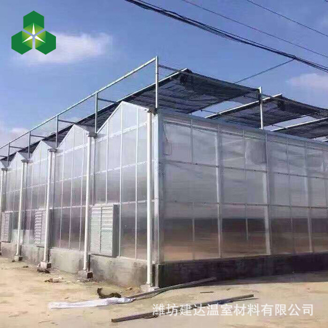 潍坊建达温室 阳光板温室大棚 阳光板大棚 温室控制系统 蔬菜大棚