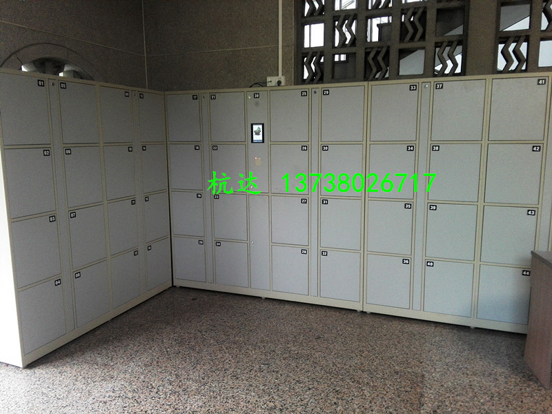 公司刷卡聯網電子更衣柜杭州第九中學校聯網書包柜儲物柜示例圖10