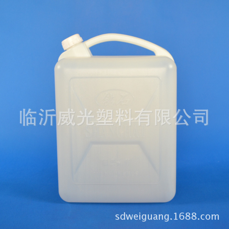 WG15L-1【厂家直销】HDPE15公斤白色民用塑料包装桶方形塑料桶示例图3