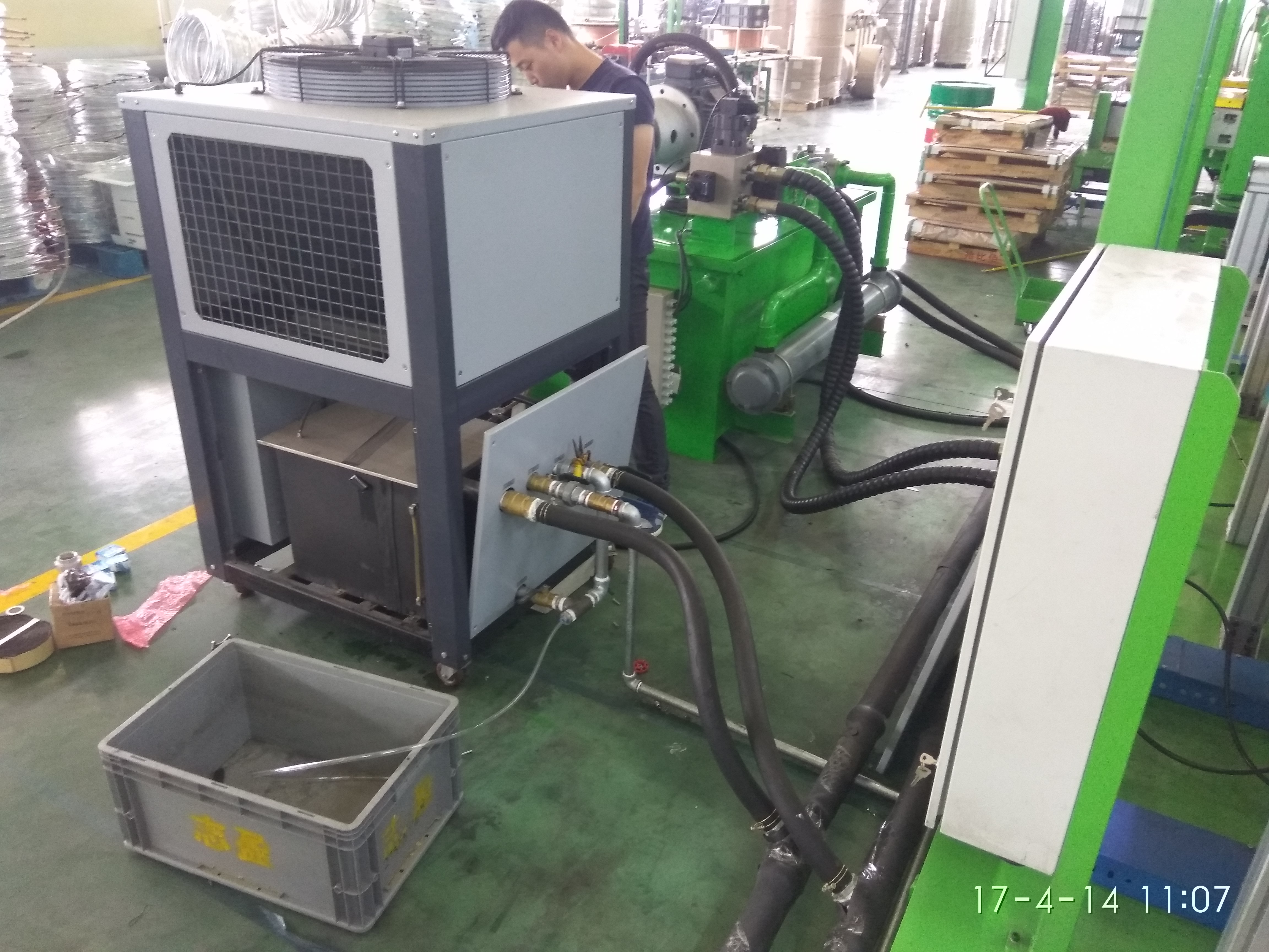 广州制造 液压油恒温机 液压站油冷机 质量可靠