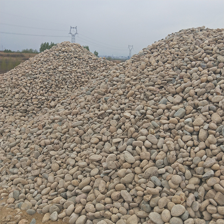 鹅卵石厂供应 白色卵石 黑色鹅卵石 鹅卵石多少钱一吨示例图6