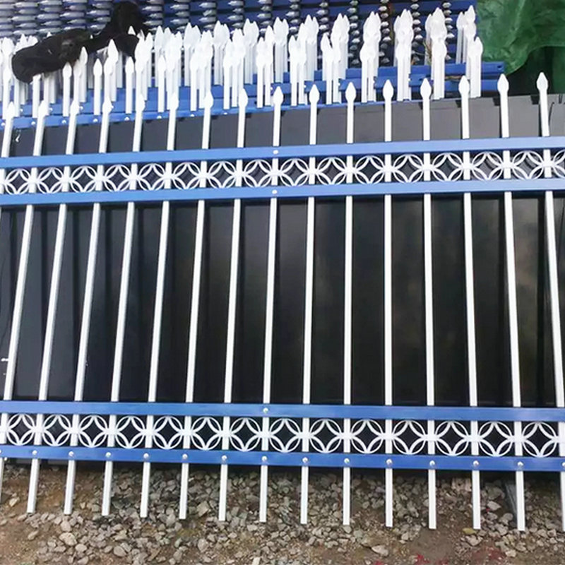 热镀锌防护栏小区锌钢护栏别墅庭院防护栏杆学校围栏栅栏可定制