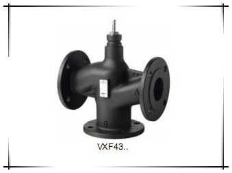西门子电动调节阀VXF43系列  用于合流或分流的三通阀 代理商直销