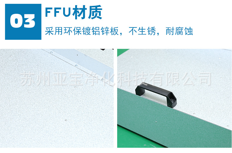 厂家直销FFU百级高效无尘过滤器工业百级FFU空气净化器FFU过滤器示例图12