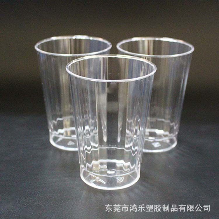 东莞厂家定制360ml一次性塑料航空杯塑料水杯透明环保家庭聚会杯示例图7